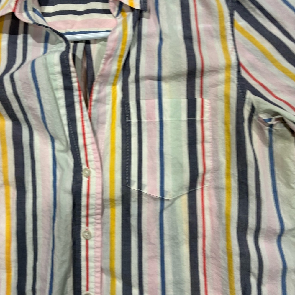 GAP Multicolor Striped Men's Shirt - Picture 3 of 9